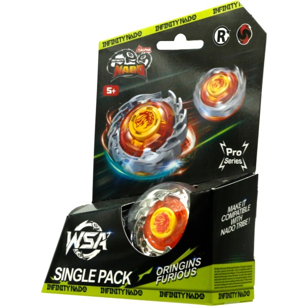 Фото - Дзиґа Infinity Nado VII Pro Series Single Pack Origins Furious (EU664621-2)
